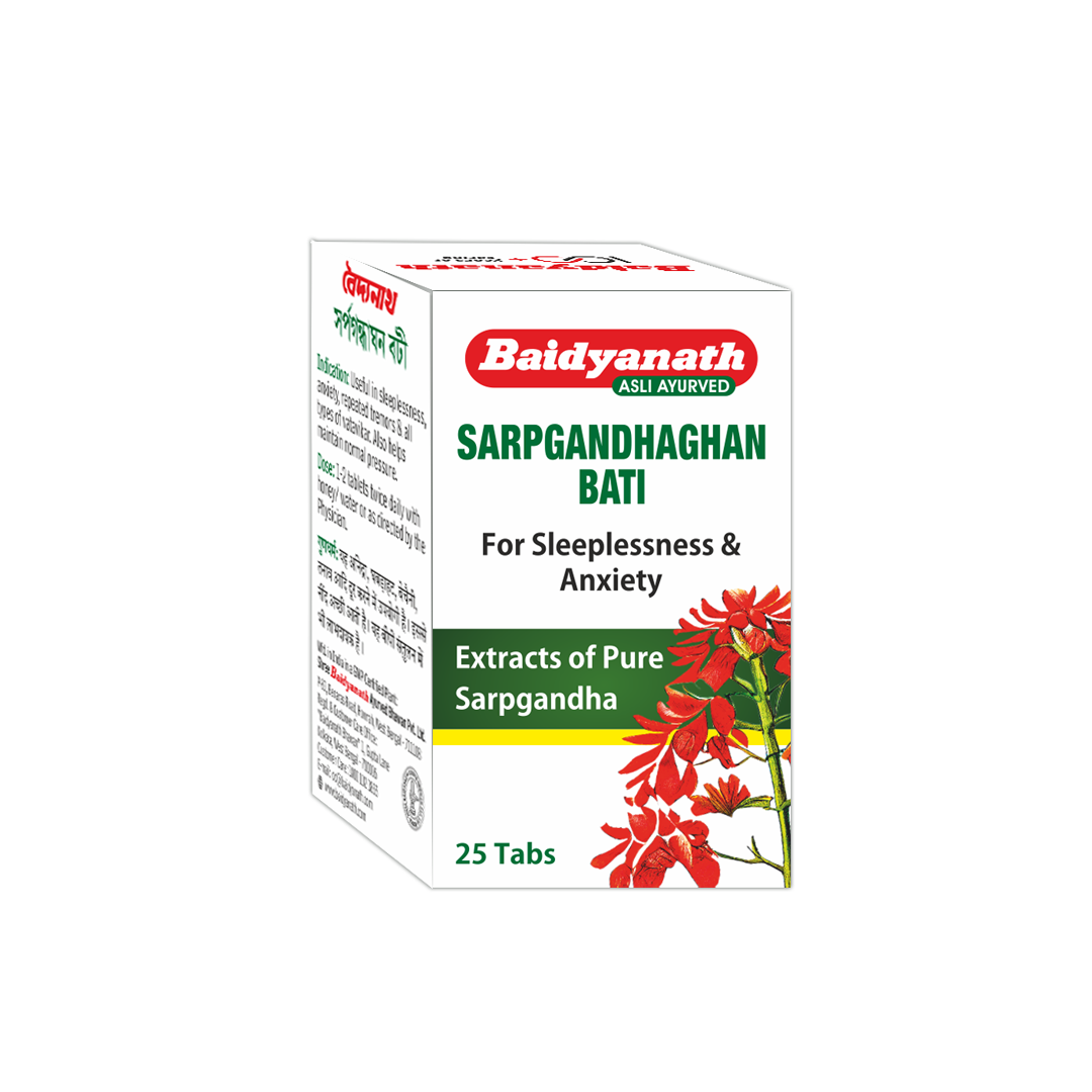Sarpagandhaghan Bati- 25 Tablets