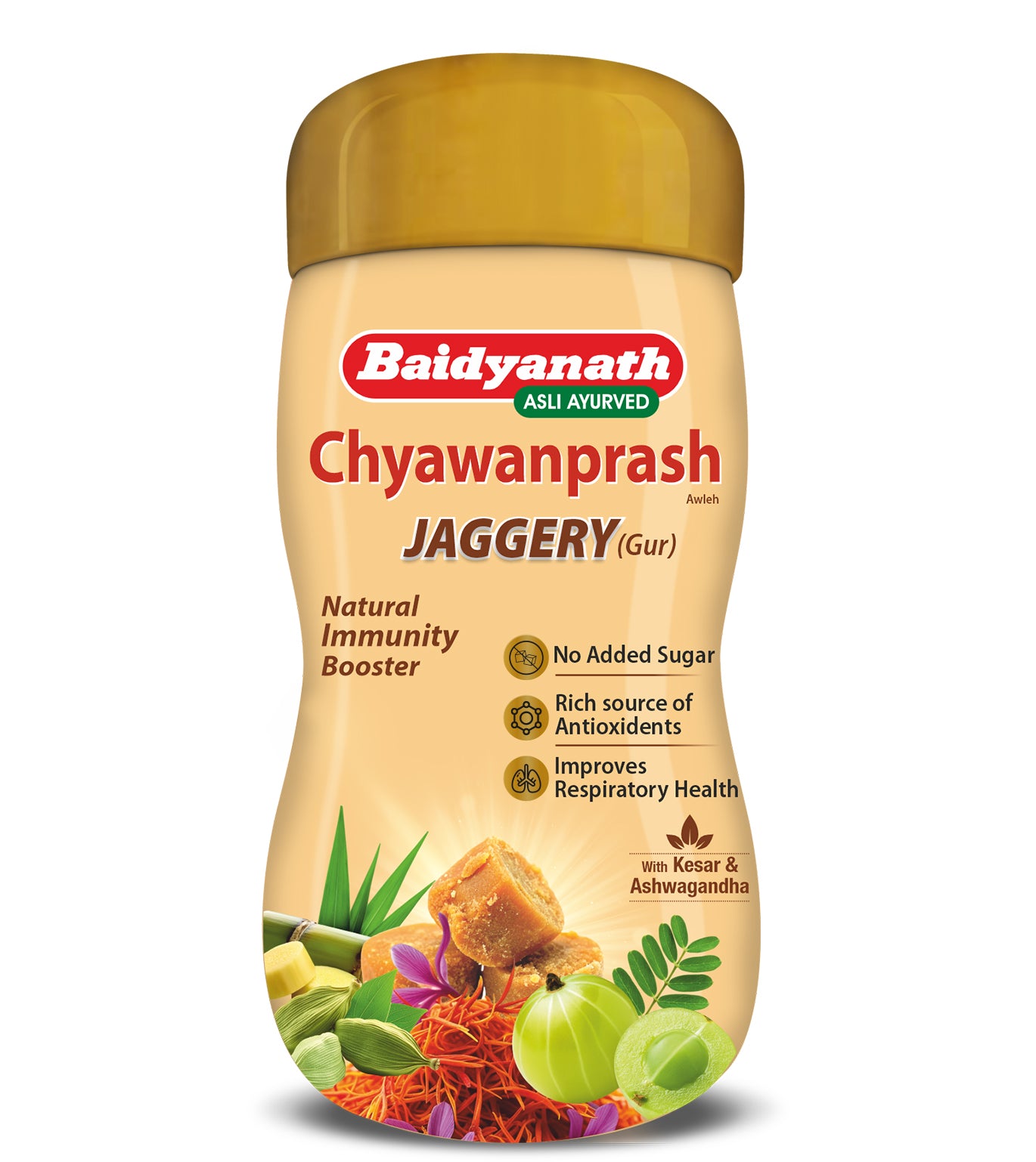 Chyawanprash Jaggery for Better Immunity, Strength & Digestive Health - 900g