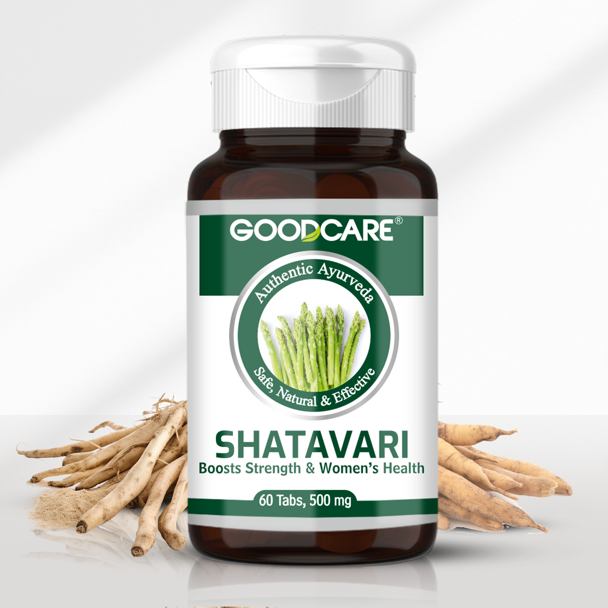 Goodcare Shatavari 60 Tablets For Women’s Strength, Energy, Immunity and Reproductive Health