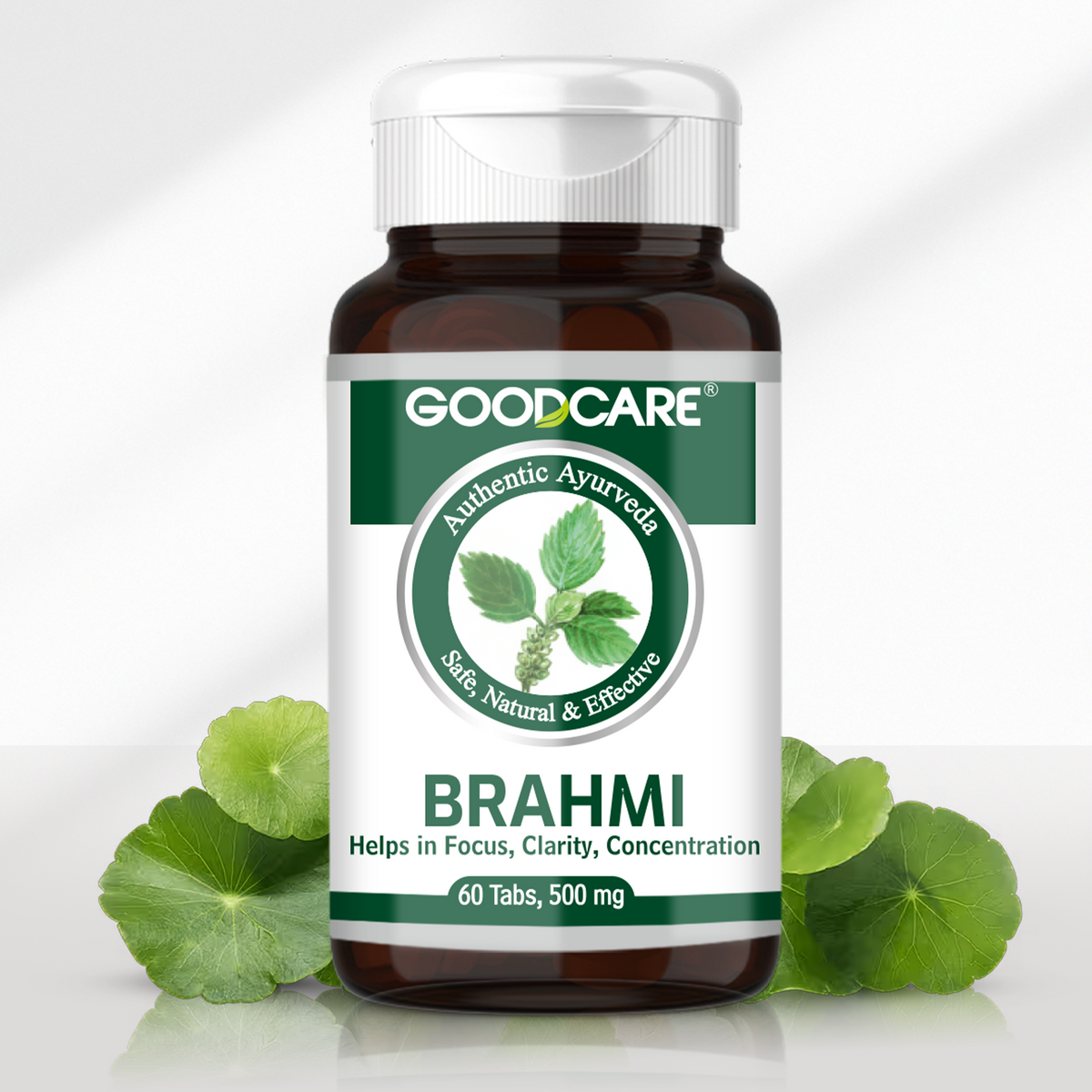 Goodcare Goodcare Brahmi 60 Tablets With Cognitive-Enhancing Properties - Baidyanath