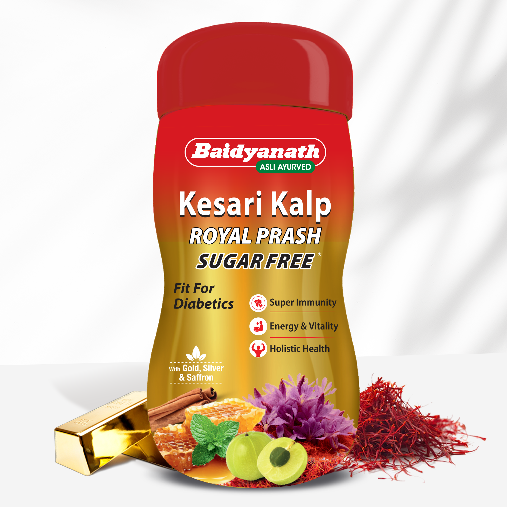 Baidyanath Kesari Kalp Royal Prash Sugarfree