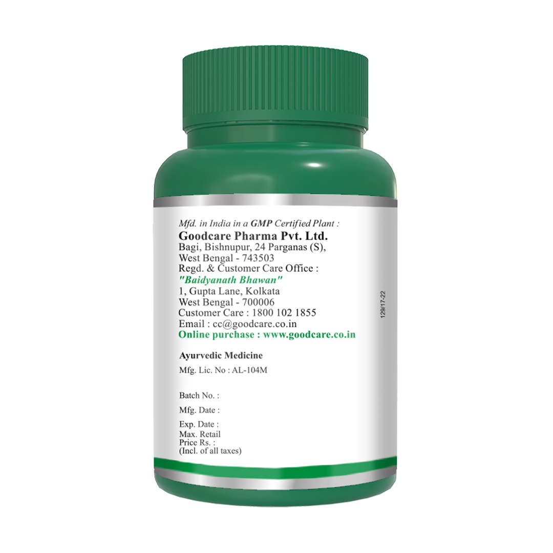 Goodcare Neem 60 Capsules for Cholesterol, Blood Sugar Balance, and Liver Health