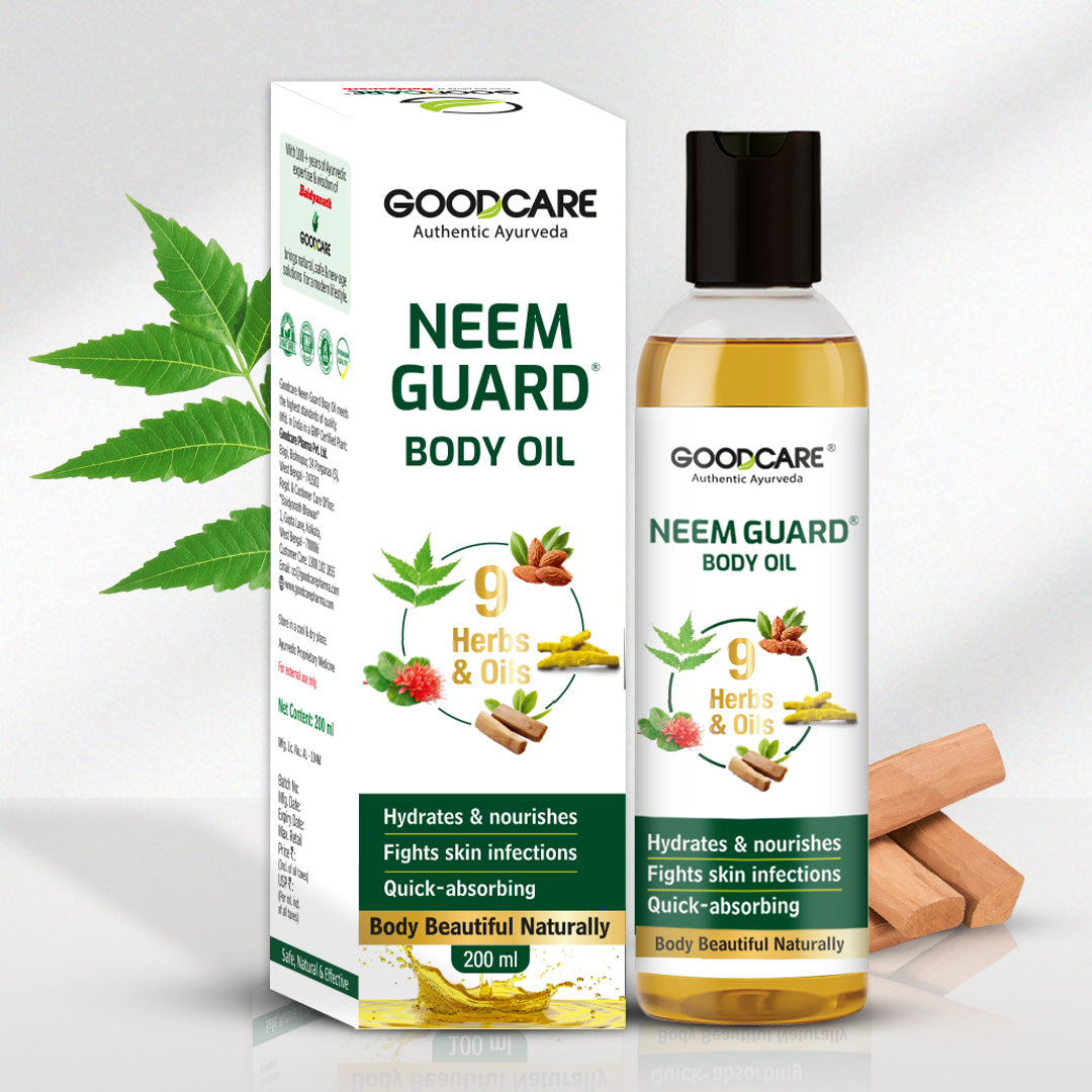 Goodcare Neem Guard Body Oil - 200ml