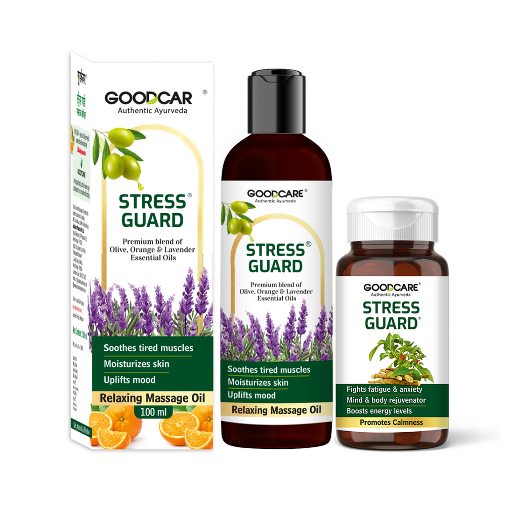 Goodcare Goodcare Stress Guard Combo - Stress Relief And Anxiety - Baidyanath