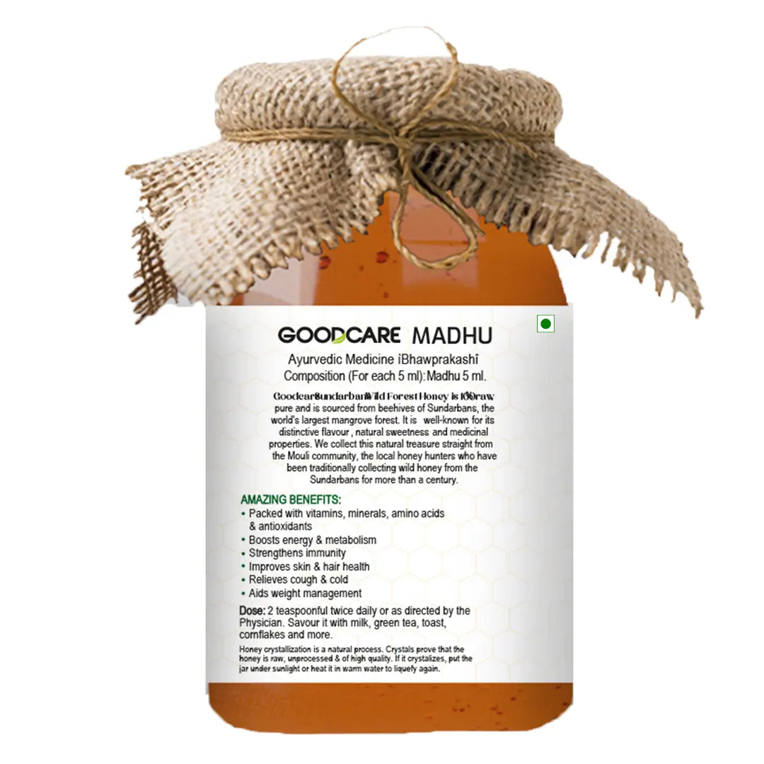 GoodCare Wild Forest Honey – Natural, Antioxidant-Rich & Immunity Boosting - 500Ml