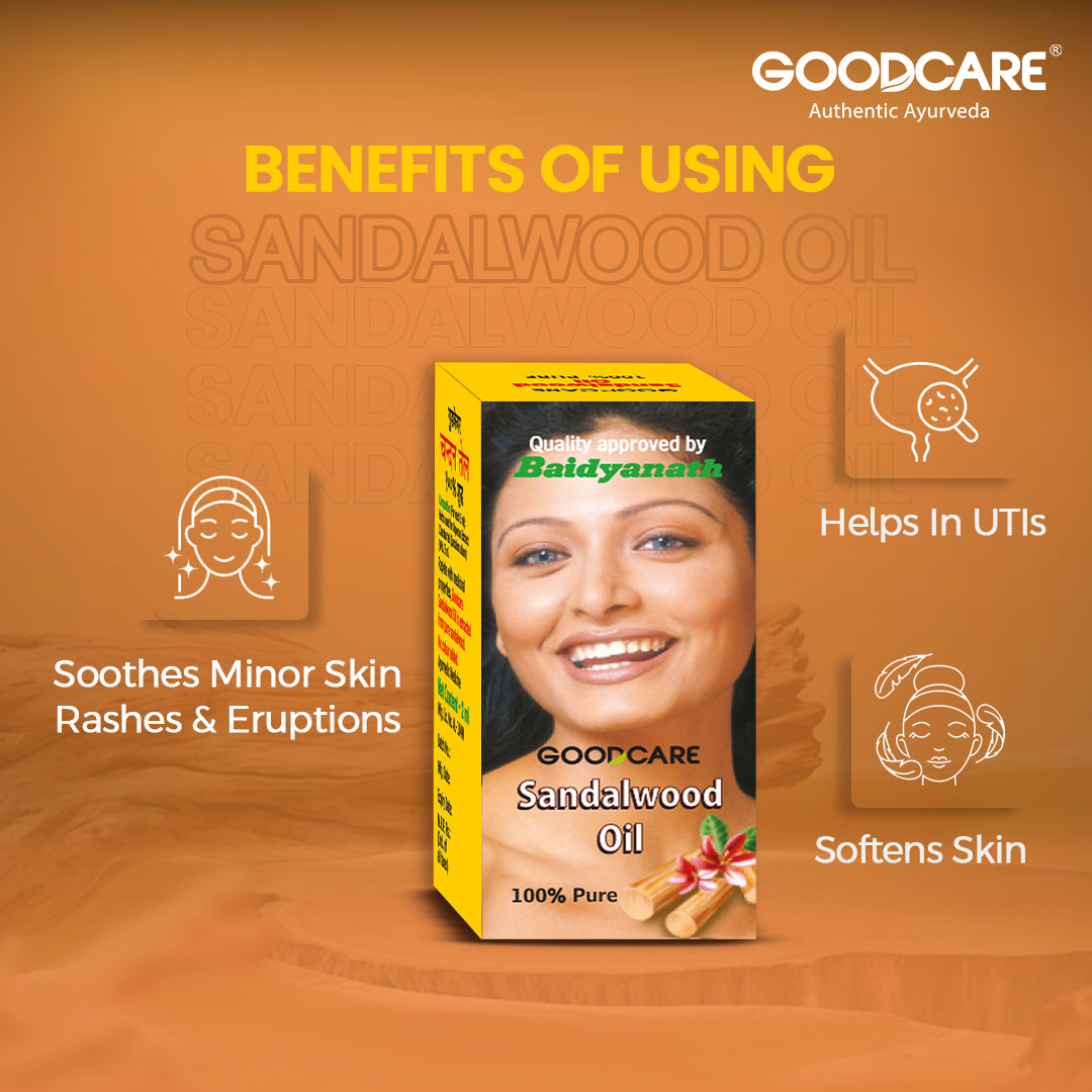 Goodcare Sandalwood Oil (Chandan Tel) 2 ML