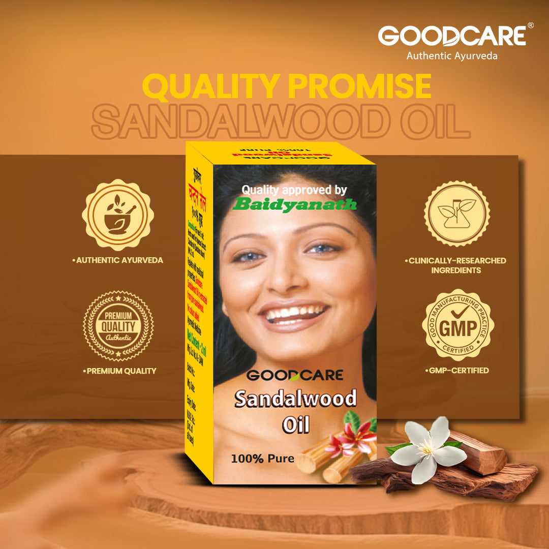 Goodcare Sandalwood Oil (Chandan Tel) 2 ML