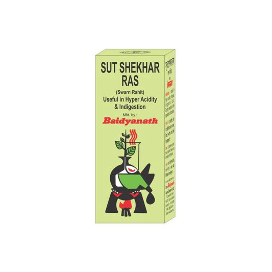 Sootsekhar Ras - 25 Tablets - Effective Relief From Acidity And Indigestion | Treats Hyperacidity, Acid Reflux